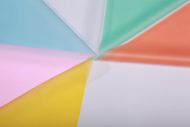 Piemērotas reklāmas audumu krāsu PVC Soft filmu